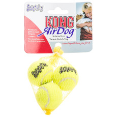 Kong Air Squeaker Tennis Balls Small  發聲網球狗玩具(細) X 3pcs